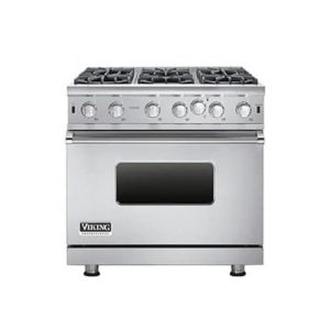 VGIC5361-6B - Estufa de Gas Independiente 36 "W. Quemador de rango abierto