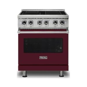 VIR530-4BBU - Estufa Burgundy (BU) Independiente de induccion autolimpiable 30W - Series Electric 5