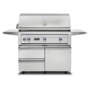 VQGFS5420LSS VQGFS Outdoor Freestanding Gas Grills and Carts 42"W. Freestanding Grill with ProSear Burner and Rotisserie (LP/Propane)