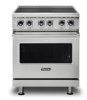 30"W./24"D. Induction Self-Clean Range-4 Burners-Stainless
